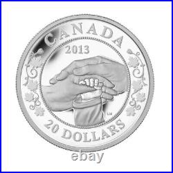 Canada 2013 $20 Birth of The Royal Infant 1 oz Silver EACH 3-coin Set w BOX
