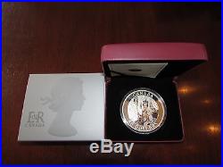 Canada 2013 $50 Fine Silver Coin Queen's Coronation 28/1500