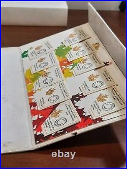 Canada 2014 $10 O Canada Series 99.99% Pure Silver 10-Coin Set With COA