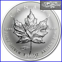 Canada 2014 WMF Privy Mark SILVER MAPLE LEAF Berlin World Money Fair 1 Oz in OGP
