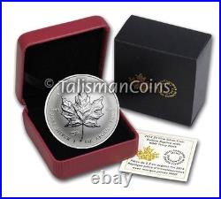 Canada 2014 WMF Privy Mark SILVER MAPLE LEAF Berlin World Money Fair 1 Oz in OGP