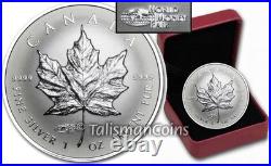 Canada 2014 WMF Privy Mark SILVER MAPLE LEAF Berlin World Money Fair 1 Oz in OGP
