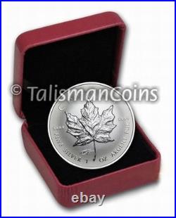 Canada 2014 WMF Privy Mark SILVER MAPLE LEAF Berlin World Money Fair 1 Oz in OGP