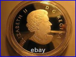 Canada 2014 Wwii Memorial Wait For Me Daddy $10 Coloured Rare Silver Coin