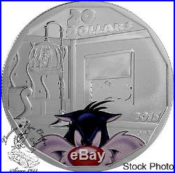 Canada 2015 $20 Fine Silver 4-Coin Set Looney Tunes with Wrist Watch