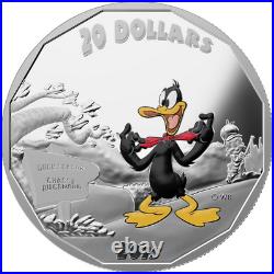 Canada 2015 $20 Looney TunesTM. 9999 Pure Silver 4-Coin Set & Watch Tax-Exempt
