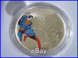Canada 2015 DC Comics Originals 4 Fine Silver $10 Coin Set Superman & Supergirl