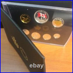 Canada 2015 Fine Silver 7 Coin Proof Set WithCOA And Packaging
