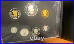 Canada 2015 Fine Silver 7 Coin Proof Set WithCOA And Packaging