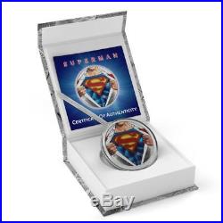 Canada 2016 5$ Superman 1 oz 9999 Silver Colored Shirt Precious Bullion Coin