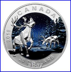 Canada 2016 5 X 20$ Geometry In Art Series 5-Coin Subscription Silver Coin