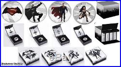 Canada 2016 Batman v Superman Dawn of Justice $10 Silver 4 Coin Set in Case Box