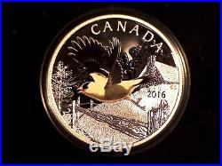 Canada 2016 Colourfull Birds of Canada 4 $20 Silver Proof Coins in Set