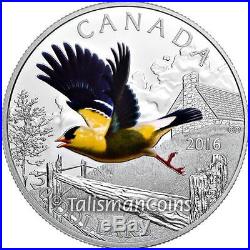 Canada 2016 Migratory Birds Convention Complete 4 Coin $20 Pure Silver Proof Set