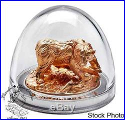 Canada 2017 $100 Sculpture of Majestic Canadian Grizzly 10 oz Silver Coin