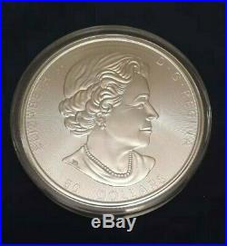 Canada 2017 10 oz 9999 Silver Maple Leaf Bullion Coin $50 BU