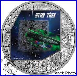 Canada 2017 $20 Star Trek The Borg Silver Coin
