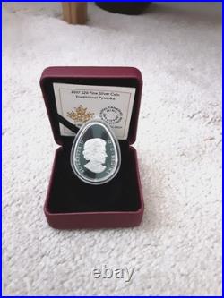 Canada 2017 $20 Traditional Ukrainian Pysanka Fine Silver Coin
