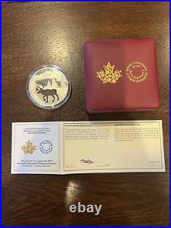 Canada 2017 $30 Woodland Caribou 52.88 g Silver Coin