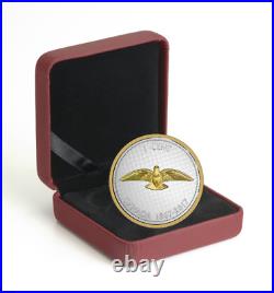 Canada 2017 5 oz Silver Coin Big Coin Series One-Cent Rock Dove