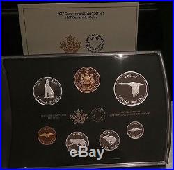 Canada 2017 COMMEMORATIVE SILVER PROOF SET'1967 CENTENNIAL COINS