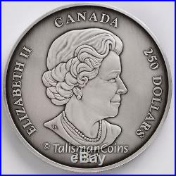 Canada 2017 Coin Circulating Coinage $250 1 Kilo Kilogram Silver High Relief Prf