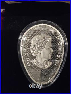 Canada 2017'Hot Air Balloons' Shaped Colorized Proof $20 Silver Coin