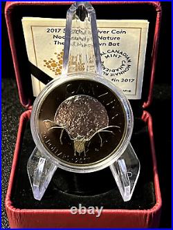 Canada 2017 Nocturnal Nature The Bat $20 1oz Pure Silver Coin