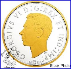 Canada 2018 50 Cent 75th Anniversary of the 1943 Half Dollar Fine Silver Coin