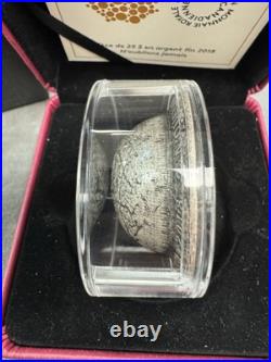 Canada 2018 LEST WE FORGET 100th Anniversary WWI 1.5 Oz Silver Helmet Coin 25$