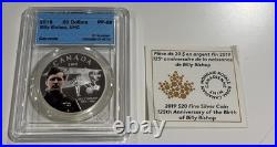 Canada 2019 $20 Fine Silver Coin 125th Anniv Billy Bishop CCCS Graded PF-69 UHC