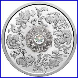 Canada 2020 $20 Dancing Diamond Sparkle of the Heart. 9999 Fine Silver Coin Canada 2020 $20 Dancing Diamond Sparkle of the Heart. 9999 Fine Silver Coin