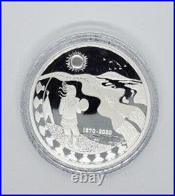 Canada 2020 30 Dollar 150th Northwest Territories 2 oz Silver. 9999 Proof Coin