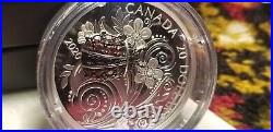 Canada 2020 Lady Bug Bejeweled Bugs Gemstones Big One Oz $20 Silver Coin