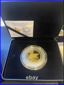 Canada 2021+2022 Masters Club 2oz Silver Toonies & $2 Silver Piedfort Set