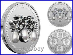 Canada 2021 $20 HRM Queen Elizabeth II's Lover's Knot Tiara Fine Silver Coin