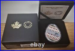 Canada 2022 $20 Traditional Ukrainian Pysanka Fine Silver Coin With Case & Coa