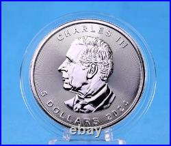 Canada 2024 year Honey, bee colored 5 dollars silver coin