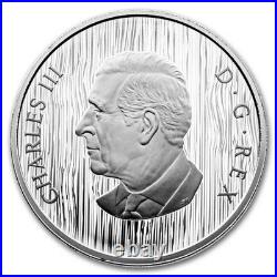 Canada 2025 $50 Heraldic Bear 2.47 oz Pure Proof EHR/UHR Silver Coin. 9999