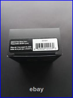 Canada 2026 $1 Fine Silver Coin Peace Silver Dollar