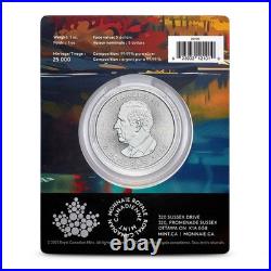 Canada 2026 Treasured Maple Leaf Wolf 1 OZ Pure Silver Bullion Coin