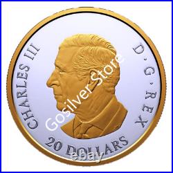 Canada $20 Dollar Pure Silver 99.99 Coin #2, Animal Portraits Elk, 2025