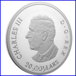 Canada $20 Dollar Pure Silver 99.99% Remembrance Day, 7-Coin Set, 2024