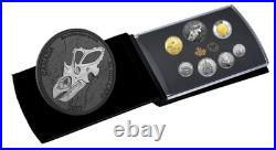 Canada $20 Dollar Pure Silver Discovering Dinosaurs, 7-Coin Set, 2022