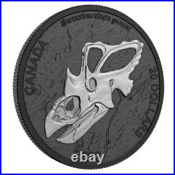 Canada $20 Dollar Pure Silver Discovering Dinosaurs, 7-Coin Set, 2022