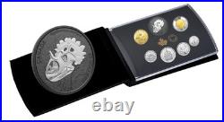Canada $20 Dollar Pure Silver Discovering Dinosaurs, Royal 7-Coin Set, 2024