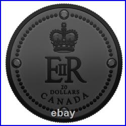Canada $20 Dollar Pure Silver Queen Elizabeth II's Cypher, 7-Coin Set, 2022