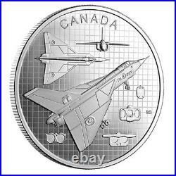 Canada $20 Dollars Silver Coin, The Avro Arrow, Supersonic Aviation, 2021