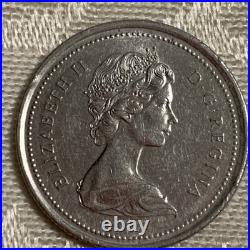 Canada 25 Cents Commemorative RCMP 100th Anniversary Silver Coin, large bust