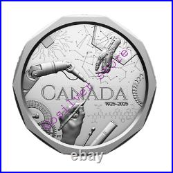 Canada $25 Dollar Silver Complex Design Coin, The Call of Engeneers, 2025